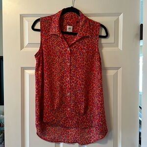 Cabi Heartbreaker sleeveless top, size S